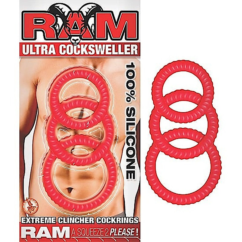 Premium RAM Ultra Cocksweller by Nasstoys - Cock Rings