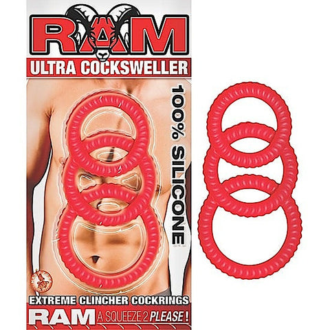 Premium RAM Ultra Cocksweller by Nasstoys - Cock Rings
