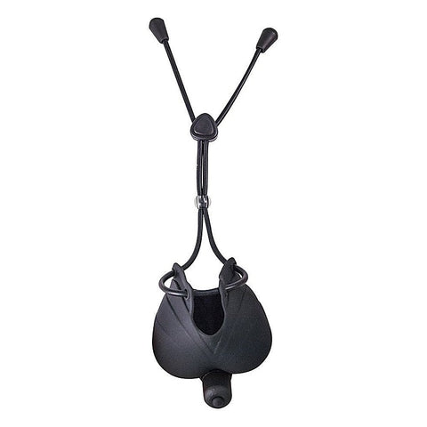 Vibrating Scrotum Pouch with Cinch by Nasstoys - Stretchy Cock Rings