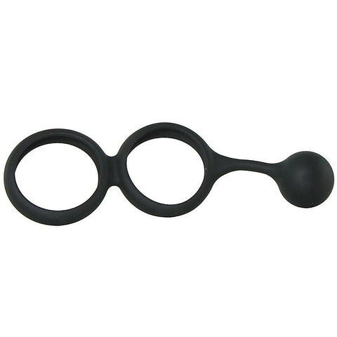 Scrotum Ring with Weight Ball Banger by Nasstoys - Cock Rings