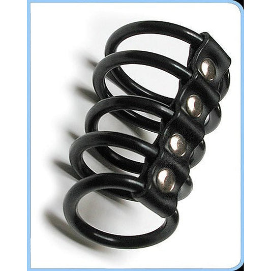 Kinklab 5 Gates of Hell Rubber - Cock Rings