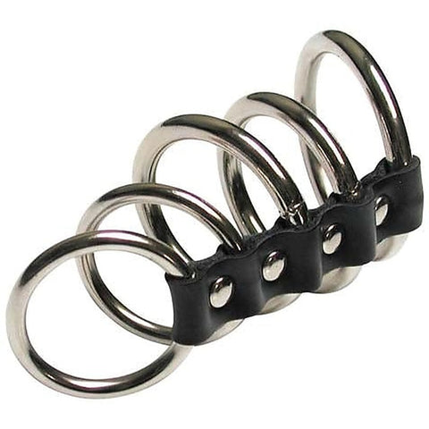 Kinklab 5 Gates of Hell Rubber - Cock Rings