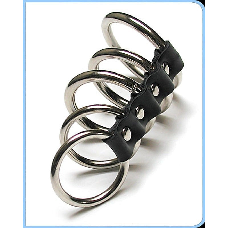 Kinklab 5 Gates of Hell Steel - Cock Rings