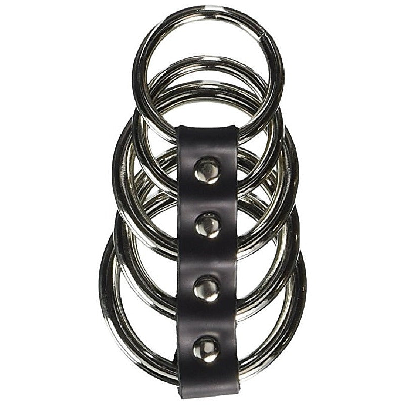 Kinklab 5 Gates of Hell Steel - Cock Rings