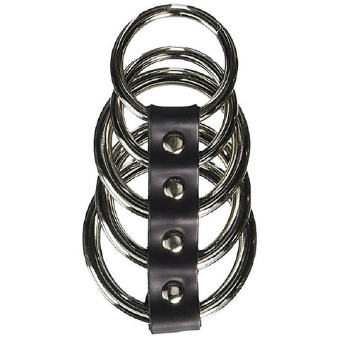Kinklab 5 Gates of Hell Steel - Cock Rings