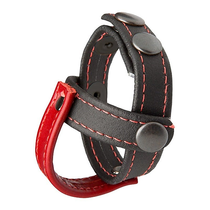 Kink Cock and Balls Sub Presenter by Doc Johnson - Stretchy Cock Rings