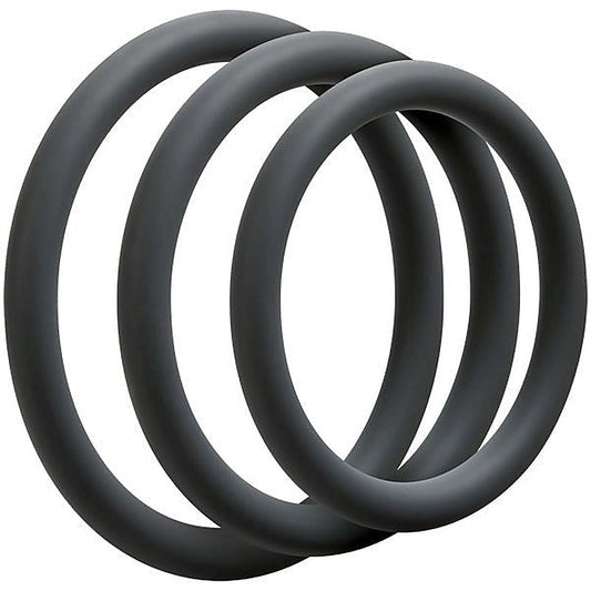 Optimale 3 C Ring Set Thin - Cock Ring Sets