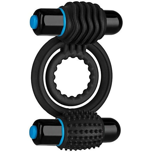 Vibrating Double C Ring by Doc Johnson - Cock Rings