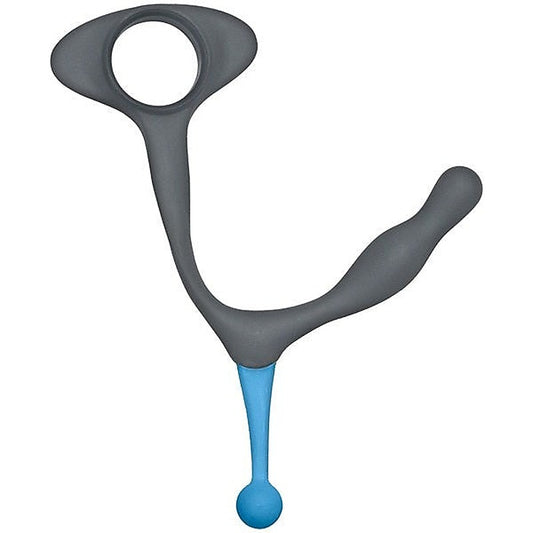Optimale Duo C-Ring and P-Massager - Enhance Intimacy - Cock Rings