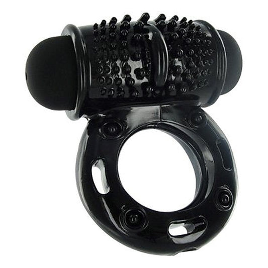 Hero Remote Control Wireless Cock Ring Black