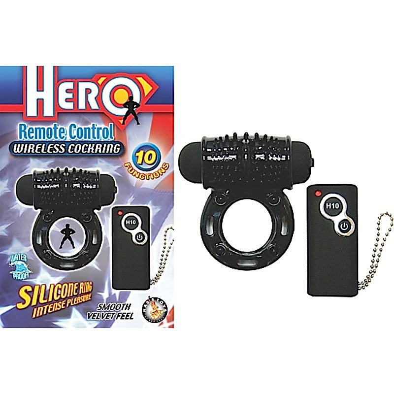 Hero Remote Control Wireless Cock Ring by Nasstoys - Cock Rings