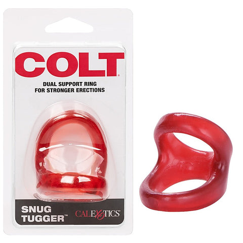 Colt Snug Tugger Stretchy Double Cock Ring - Cock Rings