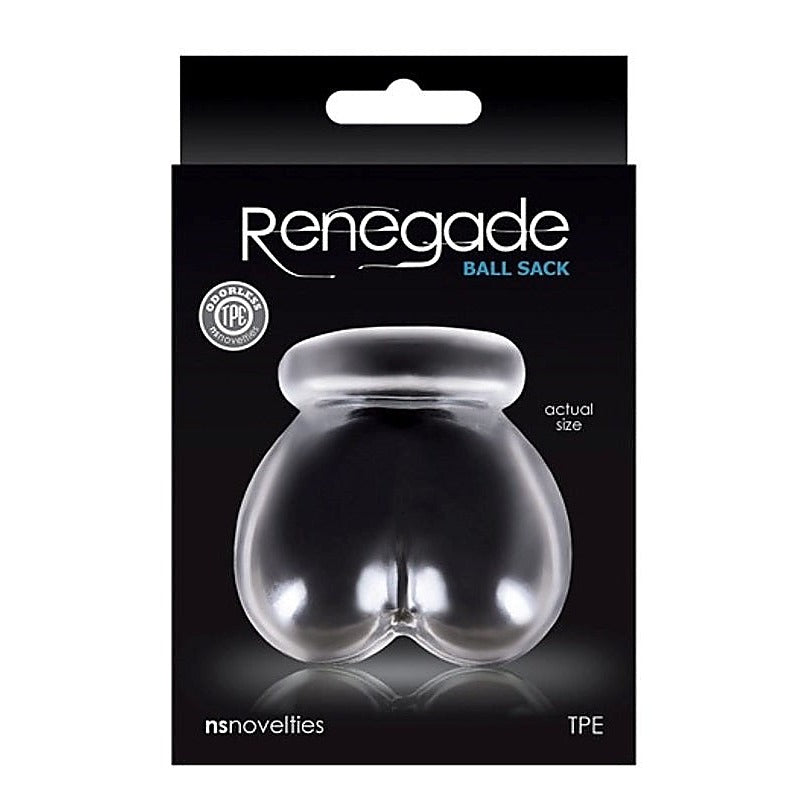 Renegade Ball Sack Clear - Cock Rings