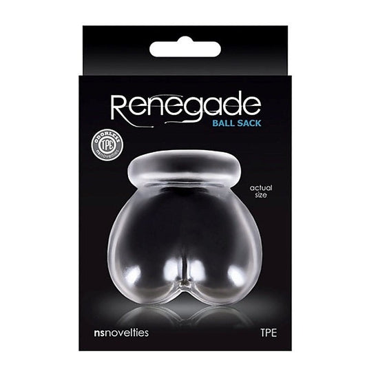 Renegade Ball Sack Clear - Cock Rings