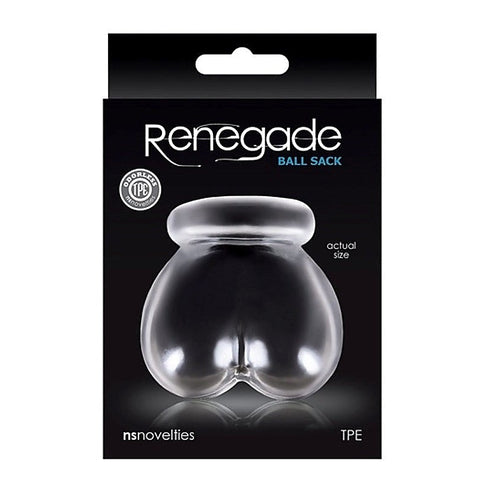 Renegade Ball Sack Clear - Cock Rings
