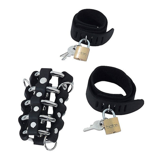 Triple Cock Chastity Combo Set