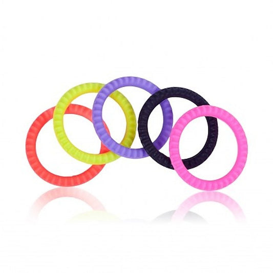Erection Commander Stretchy Cock Ring 5 Pack