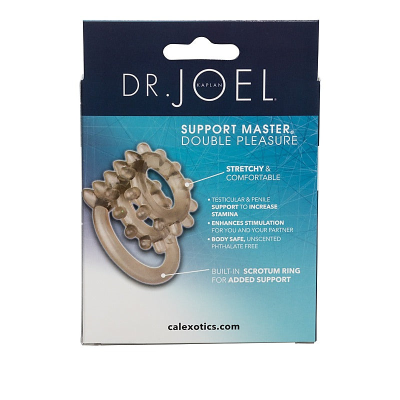 Dr. Joel Kaplan Support Master Double Pleasure Cock Ring - Cock Rings