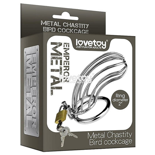 Metal Chastity Bird Cock Cage - Male Chastity