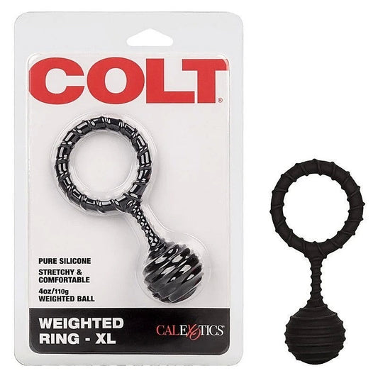 Colt Weighted Mens Pleasure Silicone Cock Ring - Cock Rings