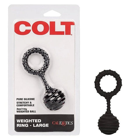 Colt Weighted Mens Pleasure Silicone Cock Ring - Cock Rings