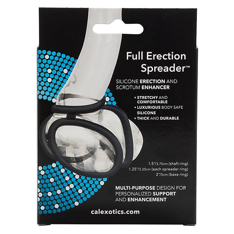 California Exotics Full Erection Spreader Cock Ring - Ball and Cock Toys