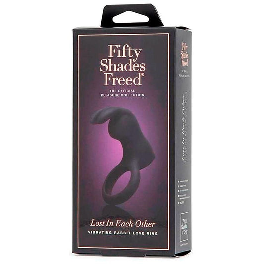 Fifty Shades Freed Lost In Each Other Vibrating Rabbit Love Ring