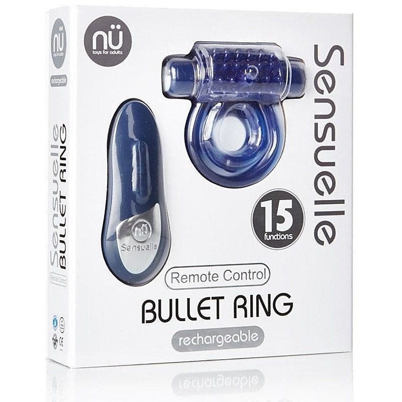Remote Control Bullet Ring by Nu Sensuelle - Cock Rings