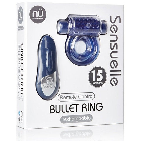 Remote Control Bullet Ring by Nu Sensuelle - Cock Rings