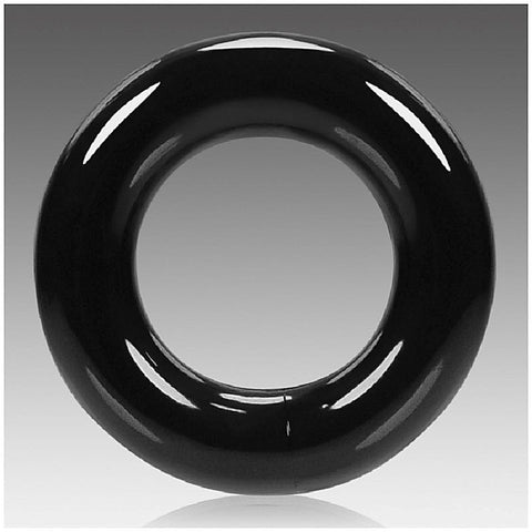 Premium OXR-1 Jelly Cock Ring Black by Oxballs - Stretchy Cock Rings