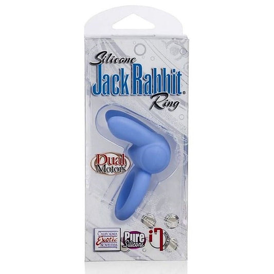 CalExotics Silicone Jack Rabbit Vibrating Cock Ring - Vibrating Cock Rings