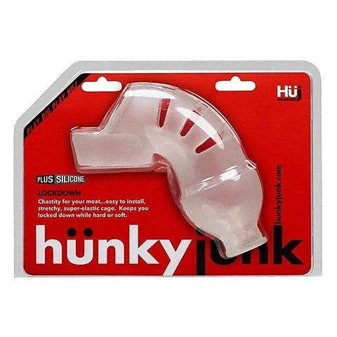 Lockdown Silicone Chastity Device by Hunkyjunk - Male Chastity