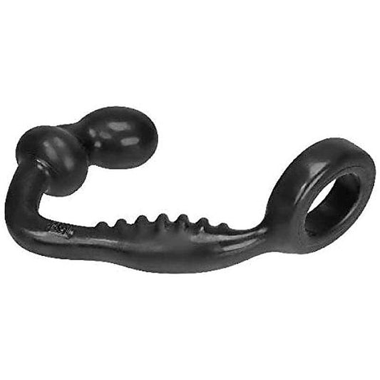 Hunkyjunk RIPPLE Dual-Stimulation Silicone Asslock - Cock Rings