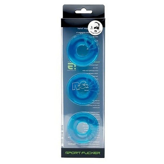 Sport Fucker Chubby Cockring 3 pack