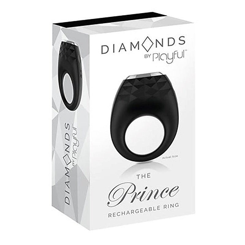 The Prince Rechargeable Cock Ring by Evolved - Stretchy Cock Rings
