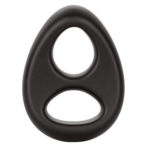 Ultra Soft Stretchy Dual Cock Ring by California Exotics - Stretchy Cock Rings