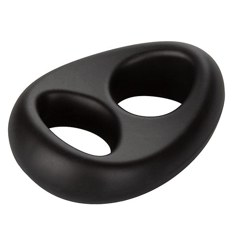 Ultra Soft Stretchy Dual Cock Ring by California Exotics - Stretchy Cock Rings