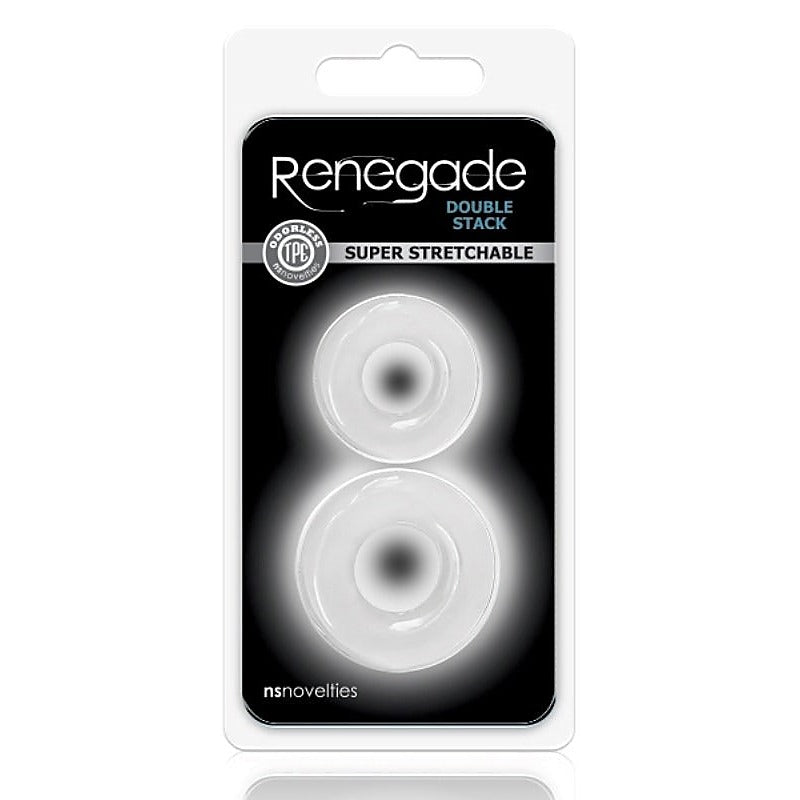 Premium Renegade Double Stack by NS Novelties - Cock Ring Sets