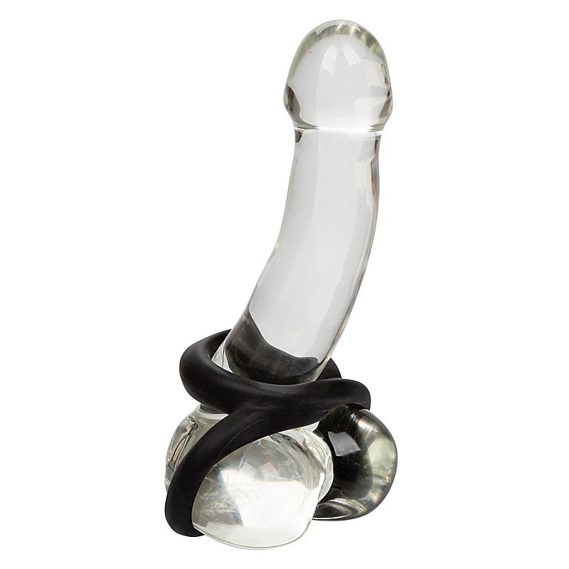 Premium Alpha Ultra-Soft Crazy 8 Mens Cock Ring - Stretchy Cock Rings