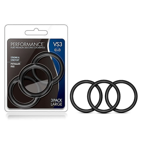 Performance VS3 Pure Silicone Cock Rings - Cock Rings