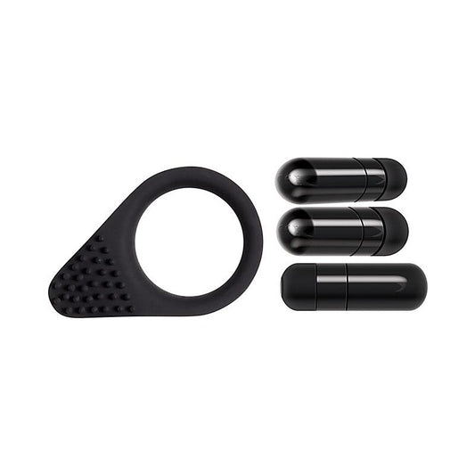Zero Tolerance Black Knight Vibrating Cock Ring