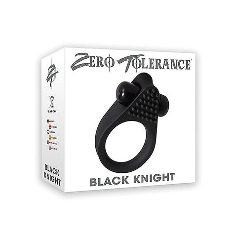 Black Knight Vibrating Cock Ring by Evolved - Vibrating Cock Rings