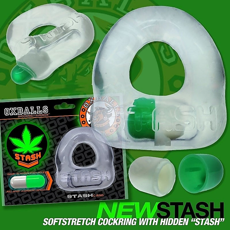Stash Cockring by Oxballs - Ball and Cock Toys
