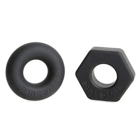 Boneyard The Nutball Super-Soft Silicone Cock Ring Set - Ball and Cock Toys