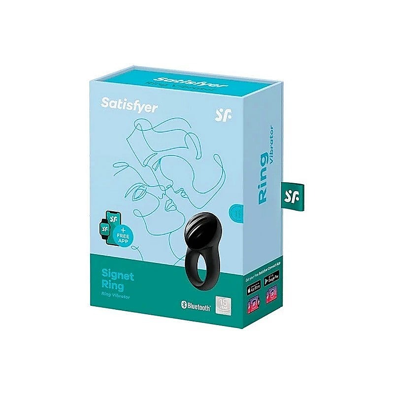 Signet Mobile App Control Vibrating Cock Ring by Satisfyer - Vibrating Cock Rings