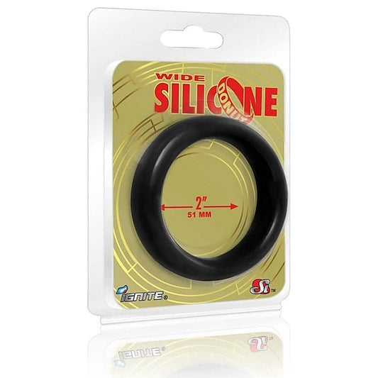 Ignite Wide Silicone Donut - Ball and Cock Toys