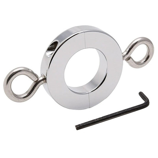 Deviant Weighted Ball Stretcher 8oz - Cock Rings