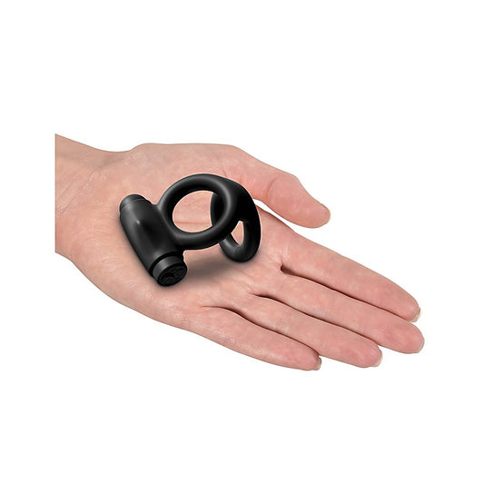 Sir Richards Control Vibrating Silicone Ball and Cock Ring