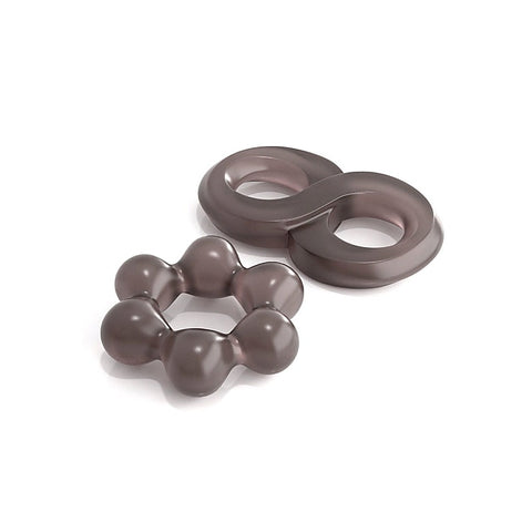 Classix Performance Stretchy Cock Ring Set - Stretchy Cock Rings