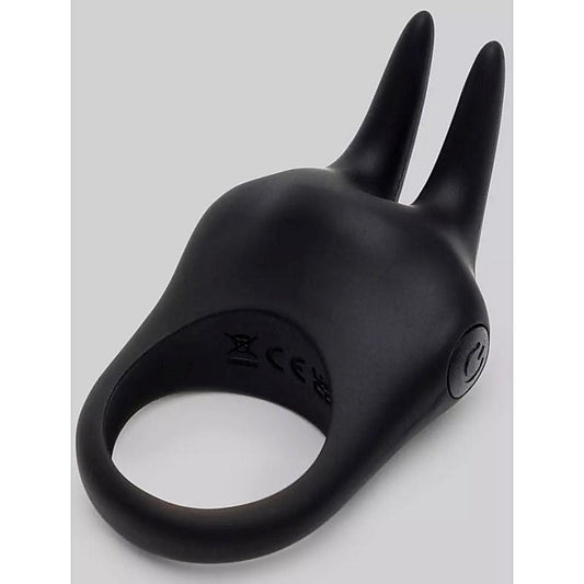 Fifty Shades Delightful Rabbit Ears Couple's Cock Ring